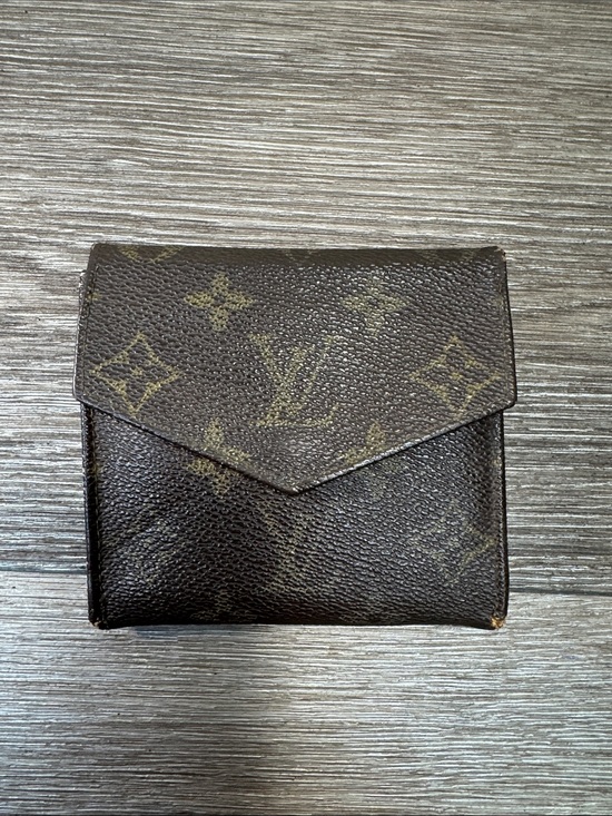 Louis Vuitton Other - Vintage 80s Louis Vuitton Monogram Envelope Wallet in Brown